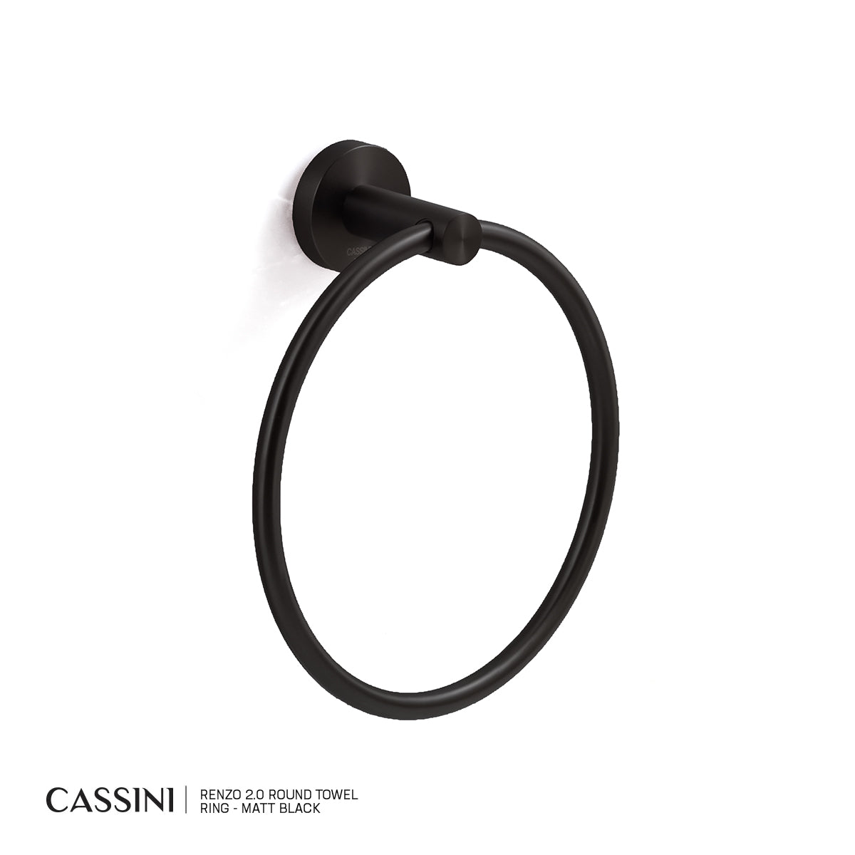 Cassini Renzo 2.0 Round Towel Ring