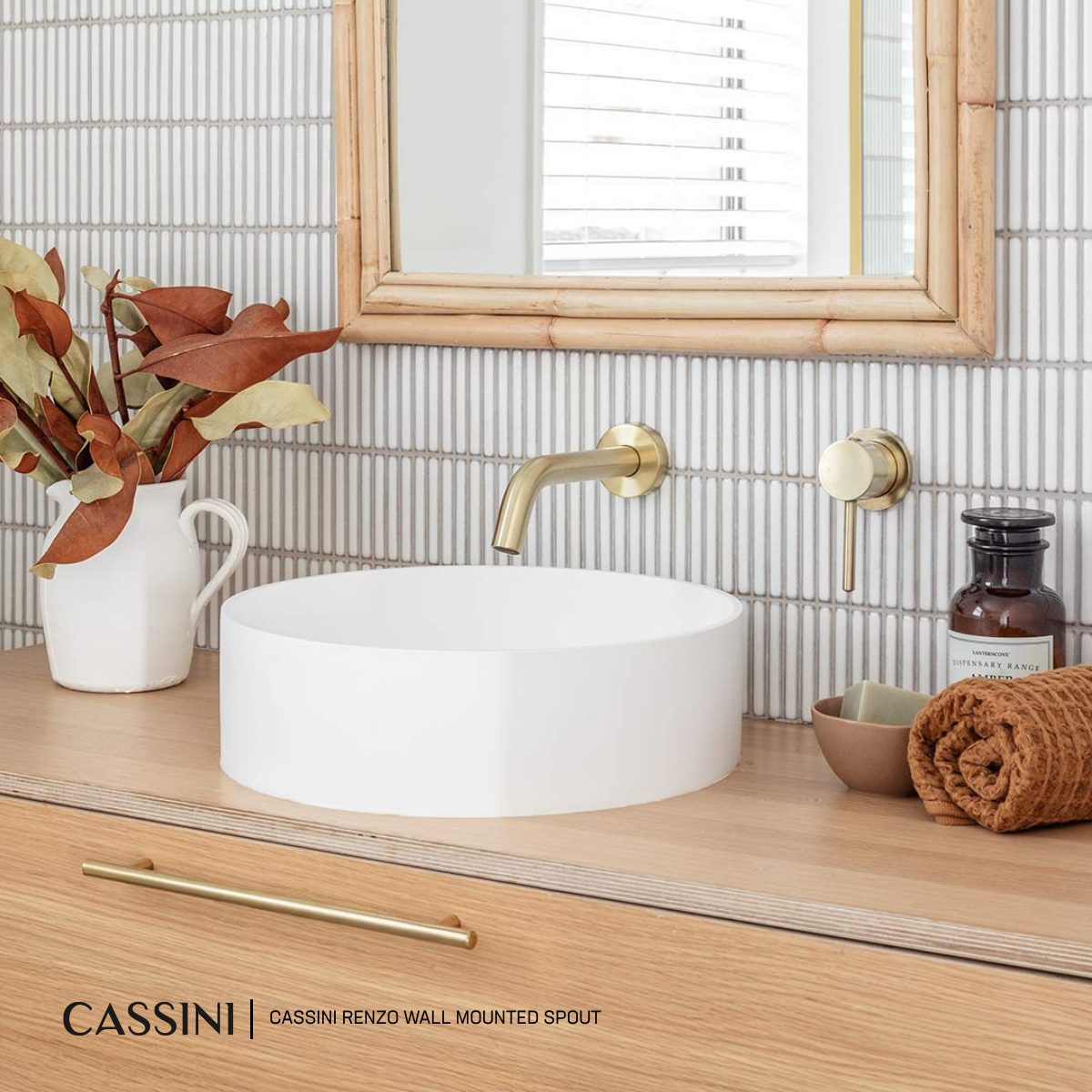 Cassini Renzo Wall Mounted Spout