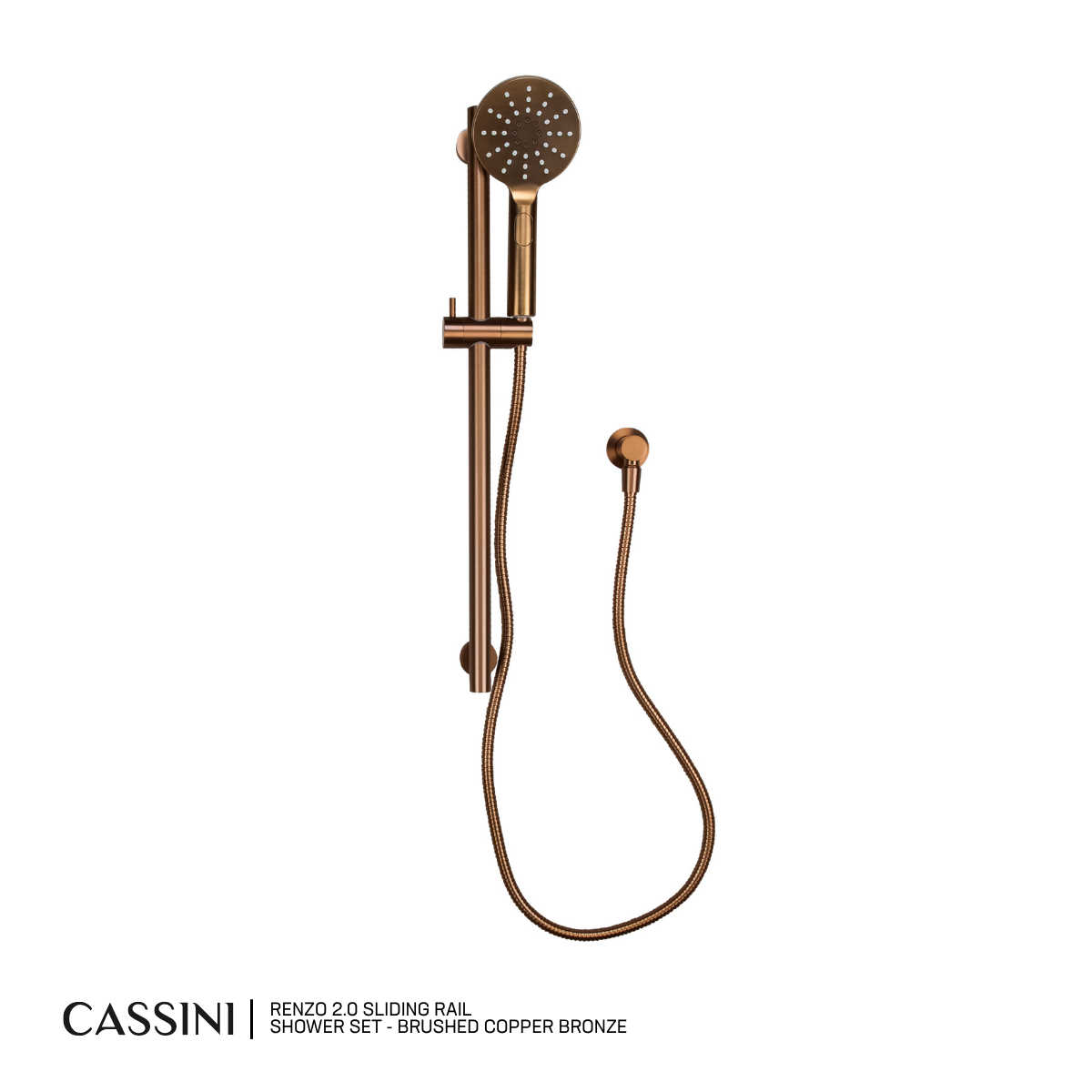 Cassini Renzo 2.0 Sliding Rail Shower Set