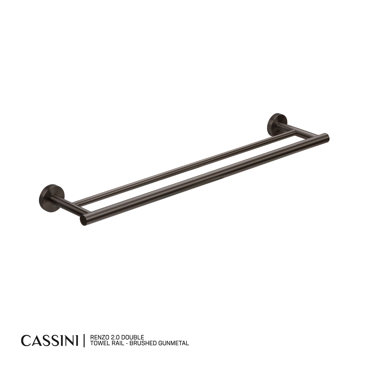 Cassini Renzo 2.0 Double Towel Rail