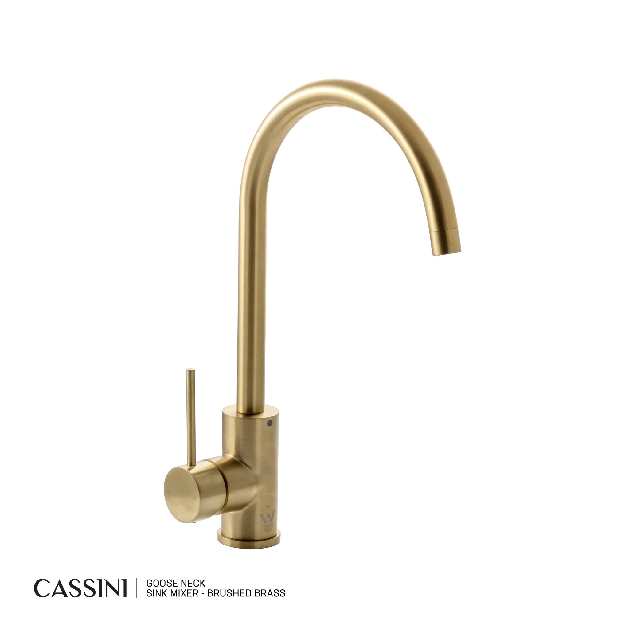 Cassini Goose Neck Sink Mixer - Cassini - Sinks, Tapware & Accessories