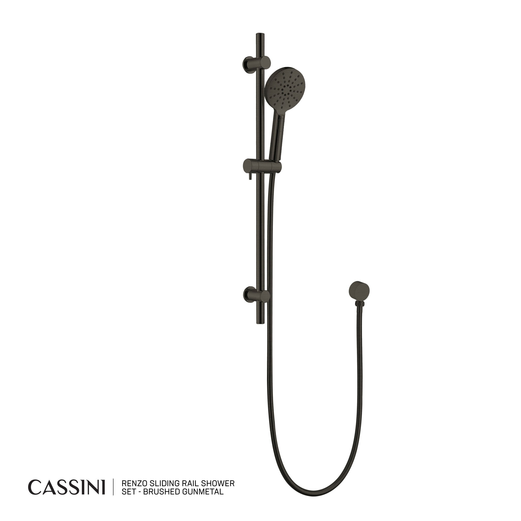 Cassini Renzo Sliding Rail Shower Set - Cassini - Sinks, Tapware & Accessories