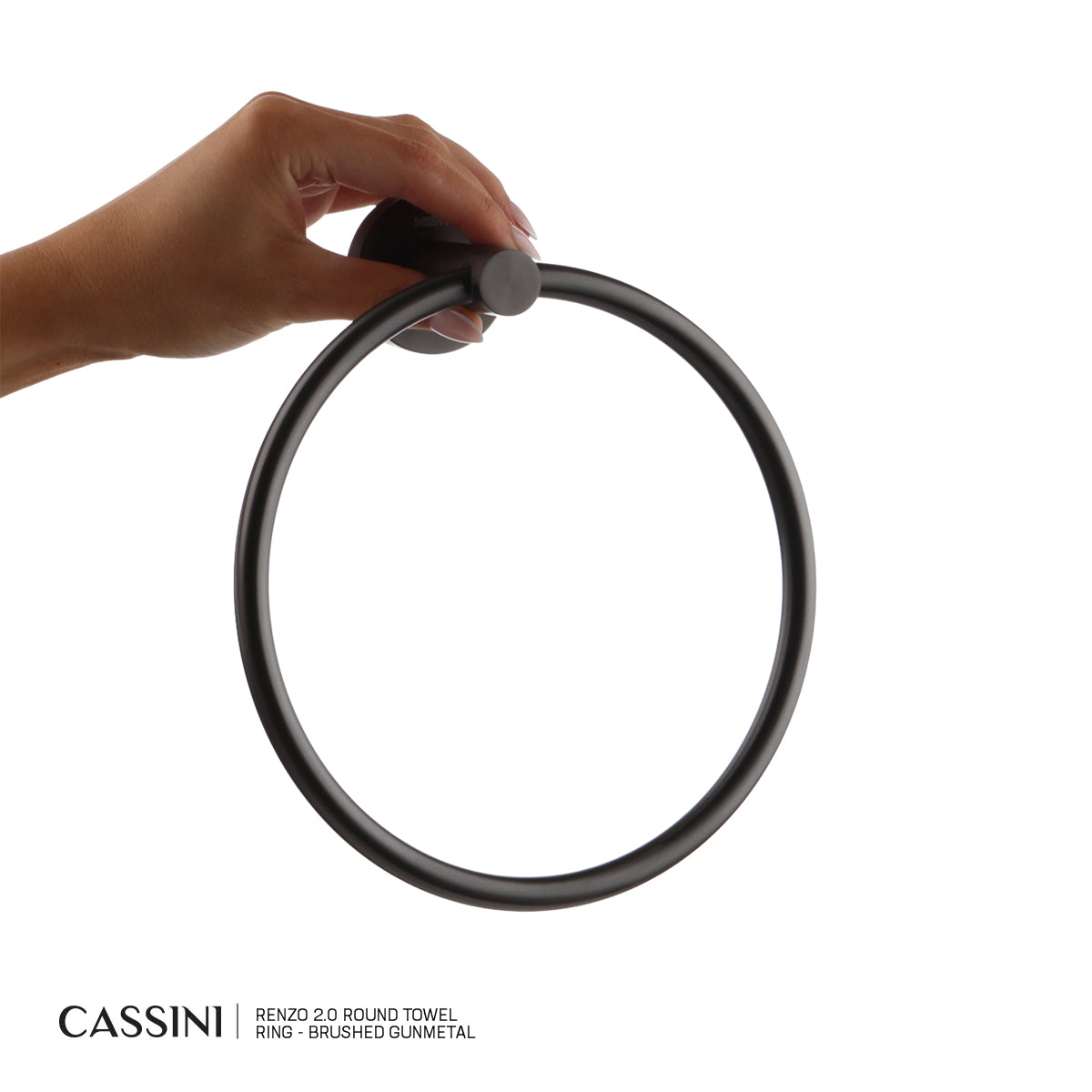 Cassini Renzo 2.0 Round Towel Ring
