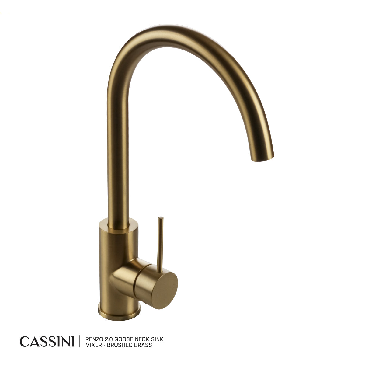 Cassini Renzo 2.0 Goose Neck Sink Mixer