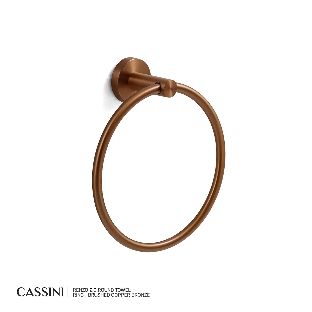 Cassini Renzo 2.0 Round Towel Ring