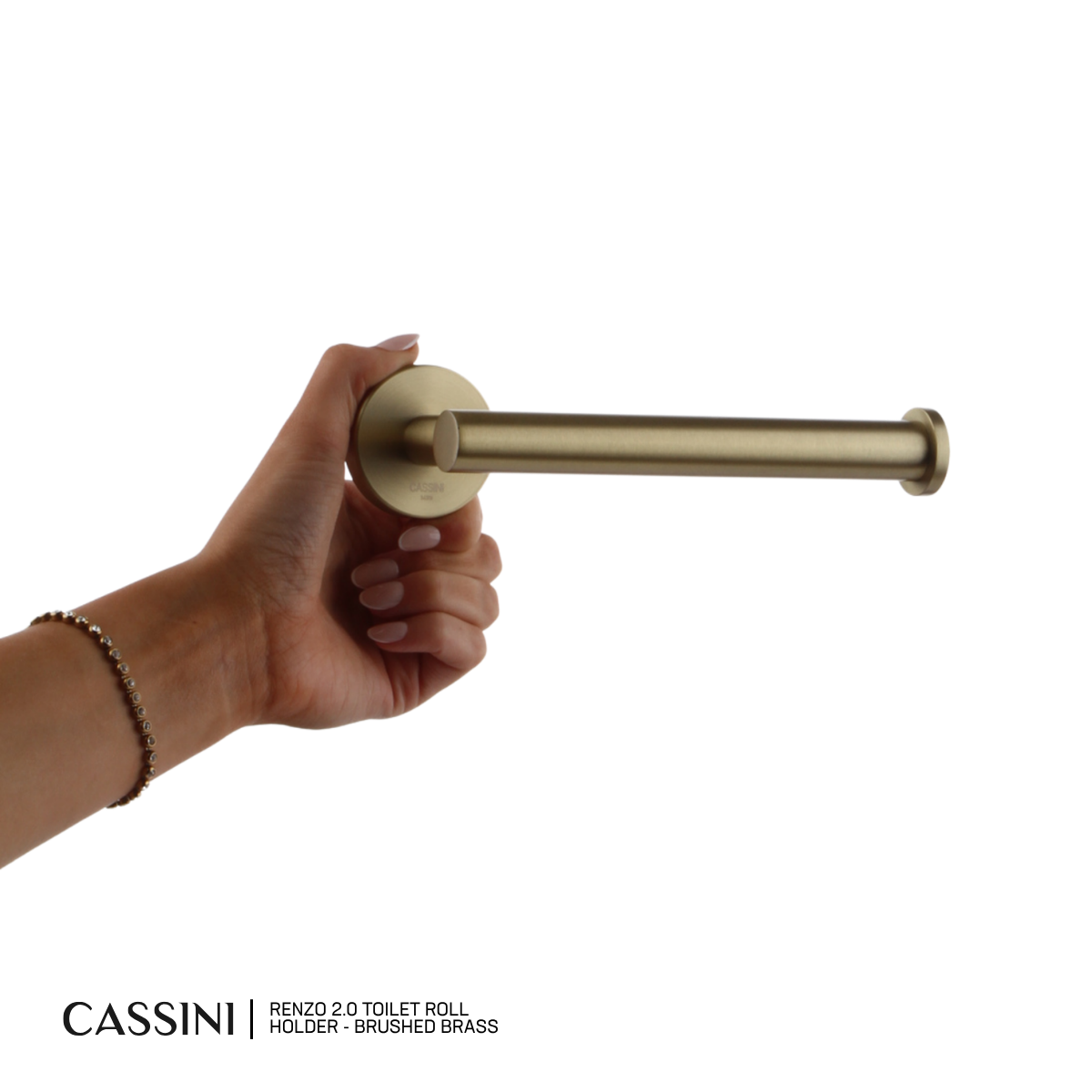 Cassini Renzo 2.0 Toilet Roll Holder