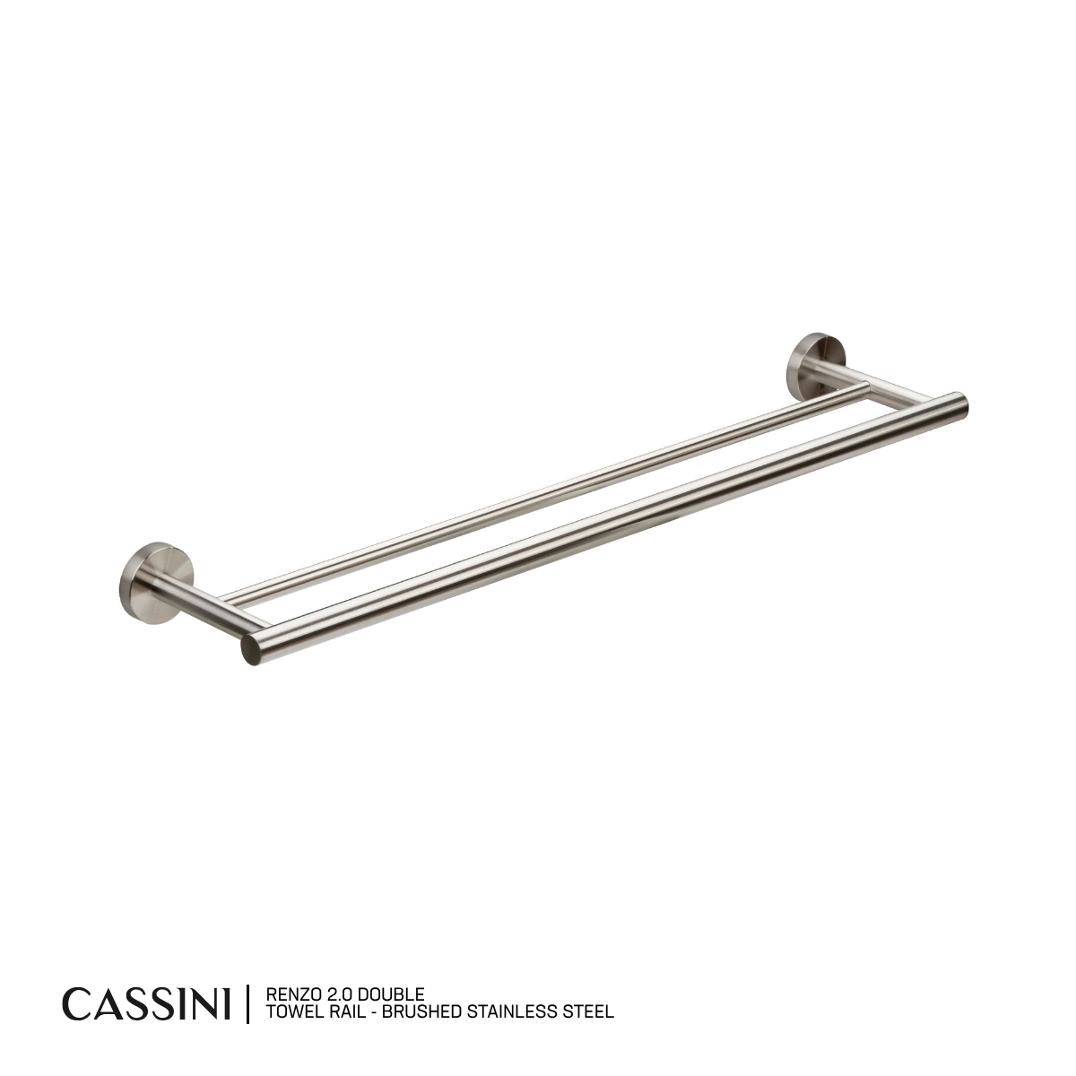 Cassini Renzo 2.0 Double Towel Rail