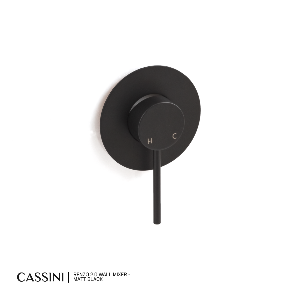Cassini Renzo 2.0 Wall Mixer | 304 Stainless Steel