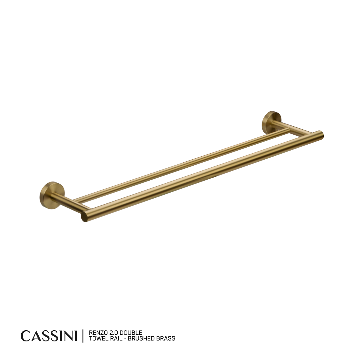 Cassini Renzo 2.0 Double Towel Rail