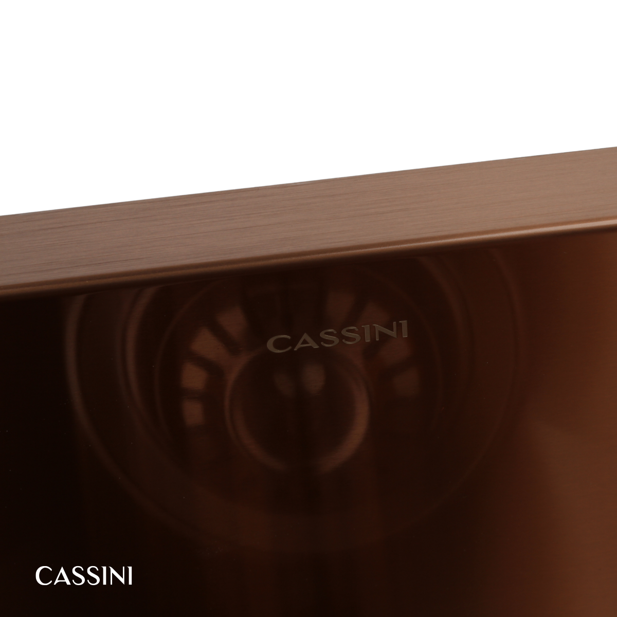 Cassini Ledge Single Bowl Sink 380mm | 304 Stainless Steel | Universal Mount