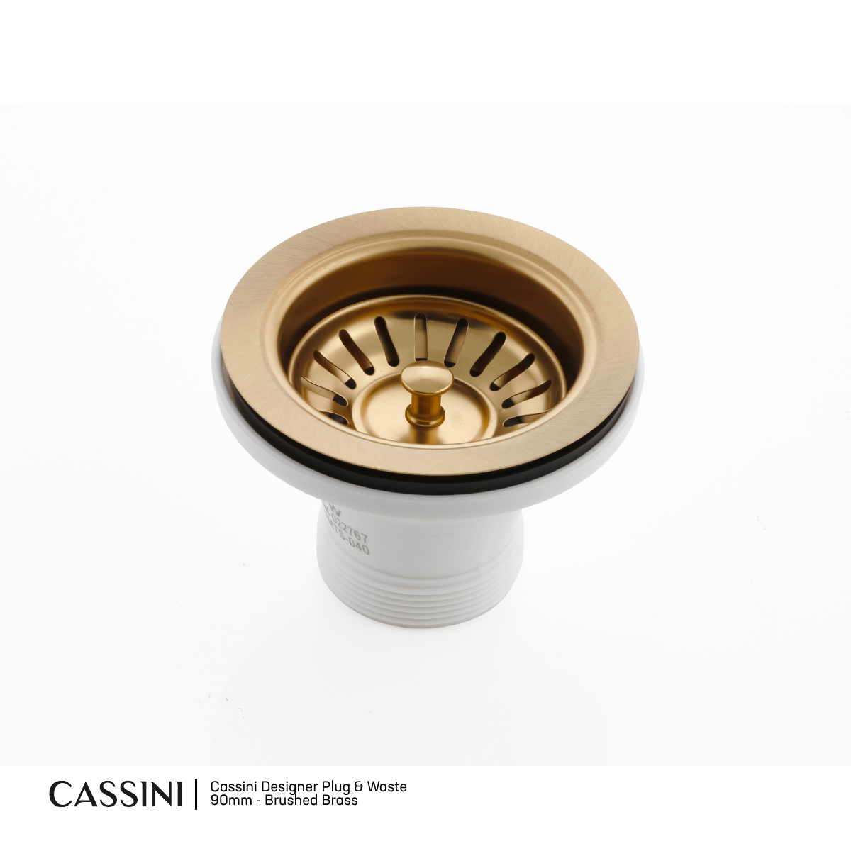 Cassini Designer Plug & Waste 90mm