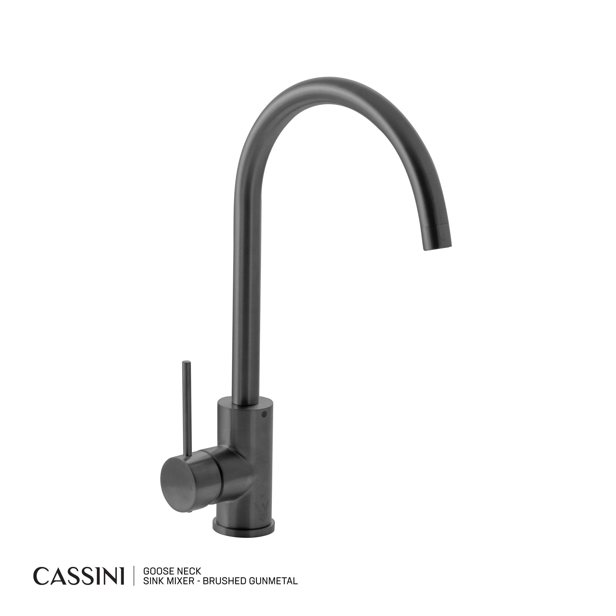 Cassini Goose Neck Sink Mixer - Cassini - Sinks, Tapware & Accessories