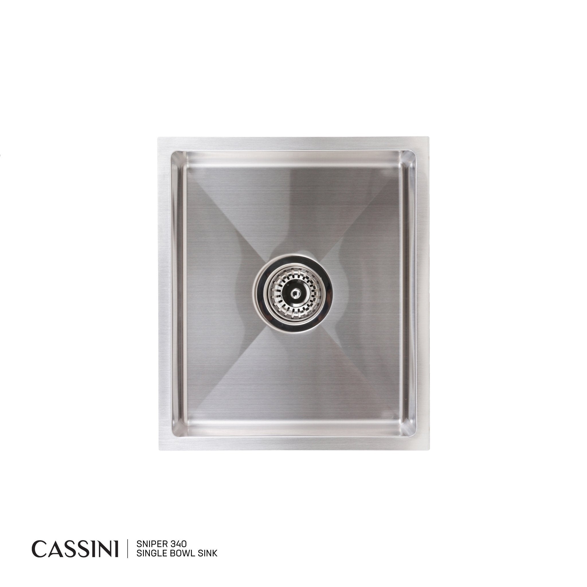 CASSINI - Sniper 340 Single Bowl Sink - Cassini - Sinks, Tapware & Accessories
